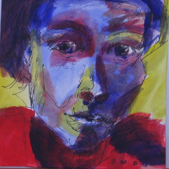 'Reto',
NY USA, Tusche und Gouache, 1992,
60 x 42
'Reto',
NY USA, Tusche und Gouache, 1992,
60 x 42